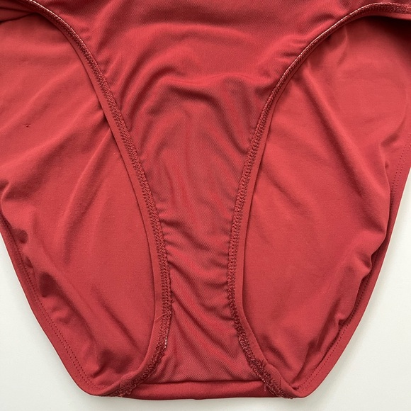 Robin Piccone Ava Cut Out Braided Strappy One Piece Swimsuit Size 14 - Picture 8 of 9